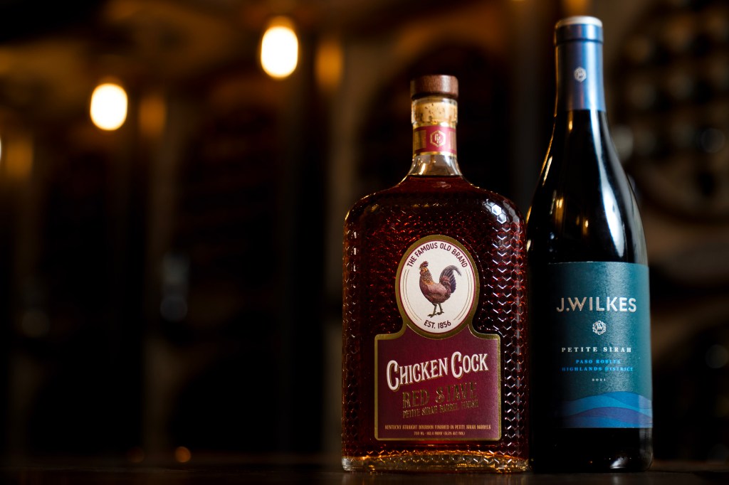 New Chicken Cock Whiskey finished in California Petite Sirah wine&nbsp;barrels
