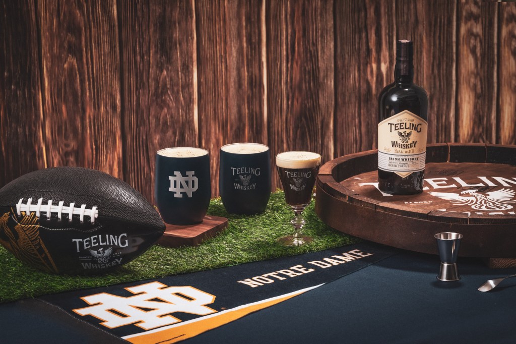 New cocktail kit sees Notre Dame and Teeling Whiskey team up for a&nbsp;‘Teelgate’
