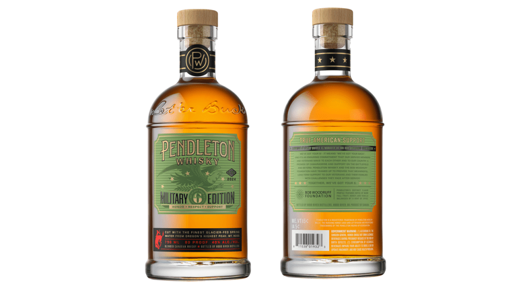 A salute to the armed forces from Pendleton&nbsp;Whisky