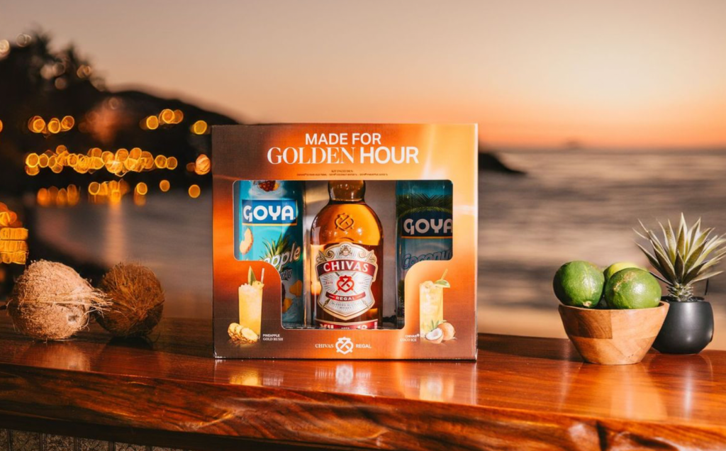 Chivas collab with Goya presents a golden hour cocktail for&nbsp;summer