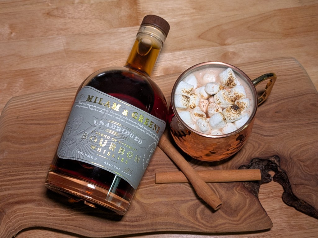 Lone Star Cocoa: A winter cocktail crafted with Milam & Greene&nbsp;Whiskey