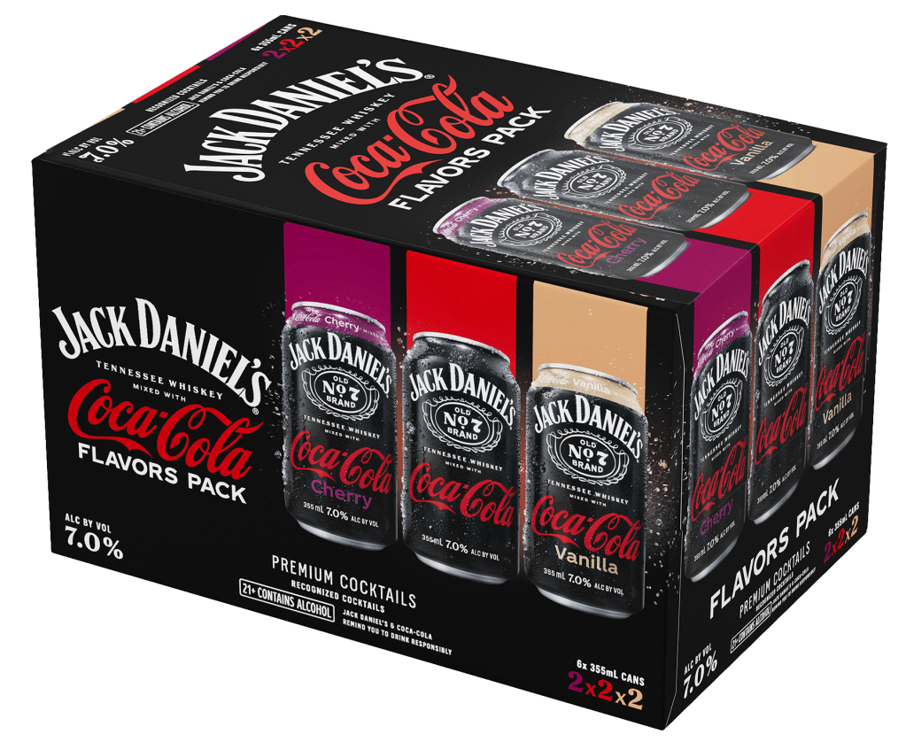 Jack Daniel’s debuts new ready-to-drink cocktail with Coca-Cola&nbsp;Vanilla
