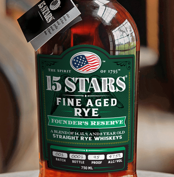 New rye from 15 STARS blends age, states, and&nbsp;styles